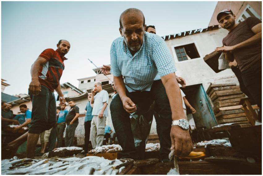 Vibrant Fish Market Ras