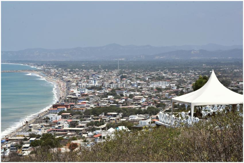 Scenic Manta Coastline Ecuador