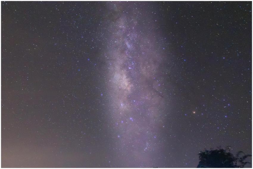 Magnificent view of the Milky Way captured under T