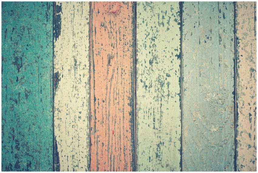 A colorful rustic wooden planks background with a