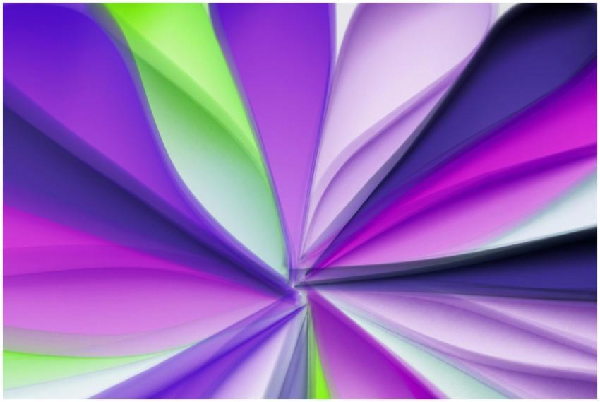 Vibrant abstract design with folded colorful paper