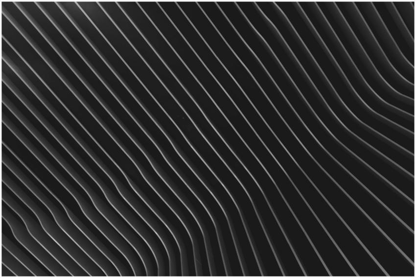 Stylish abstract black wave pattern conveying dept