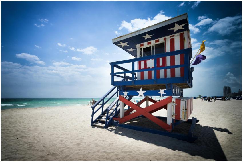 Miami Beach lifeguard station