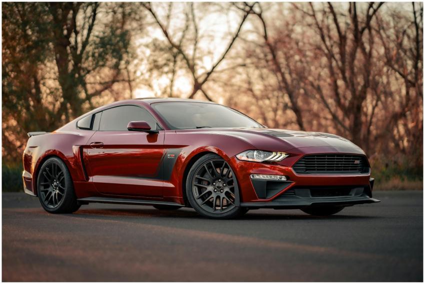 Stylish Red Sports Car