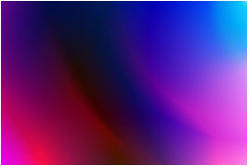 A vivid abstract gradient featuring bold pink, pur