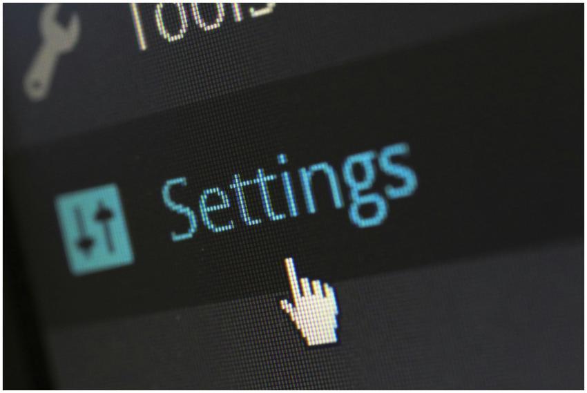 A close-up photo of a computer screen showing the