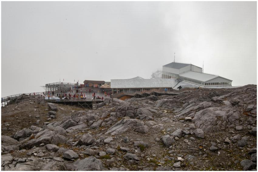 A rocky landscape with a facility on Jade Dragon S