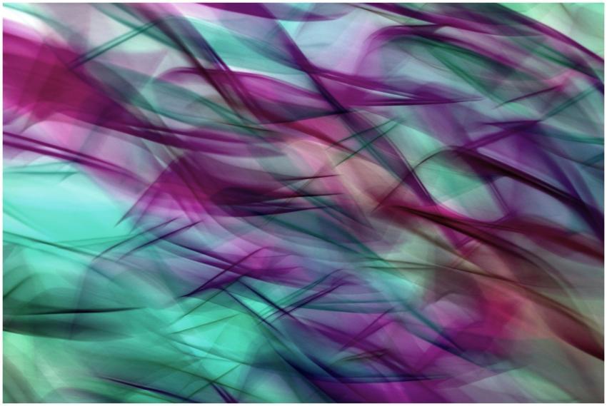 Vibrant abstract image of colorful light streaks c