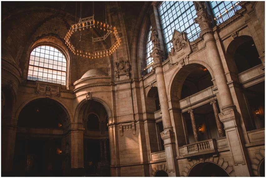 Stunning view of a historic cathedral interior wit