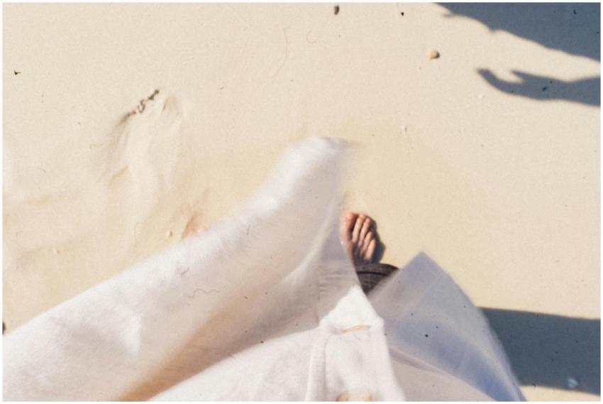 A peaceful barefoot stroll along the sandy beaches
