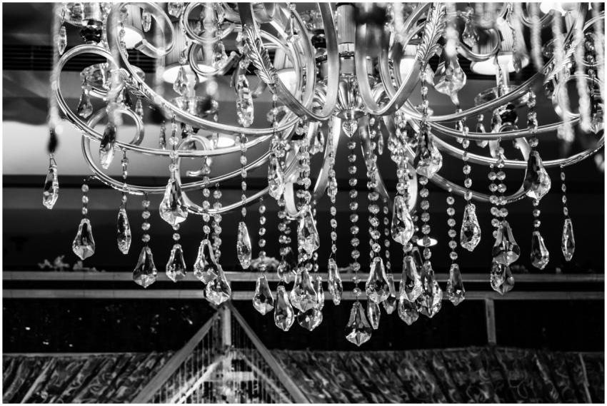 A stunning black and white image of a luxurious cr