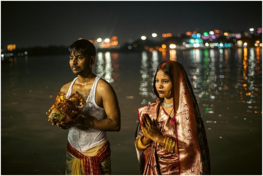 Traditional Hindu Ritual River