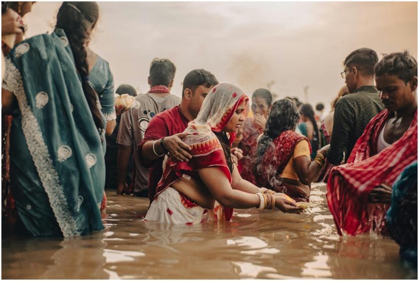 Cultural River Ritual People