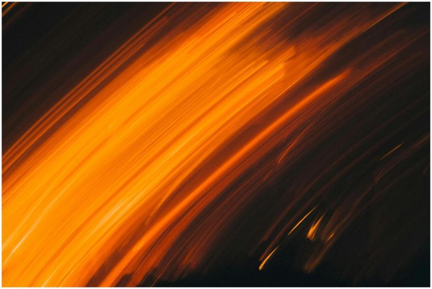 Vivid abstract light streaks creating a dynamic an