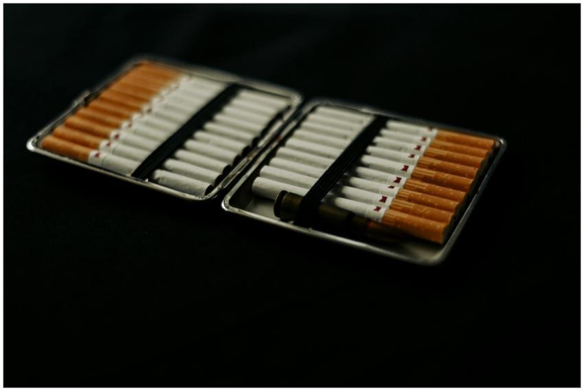 Close Up Shot Cigarette