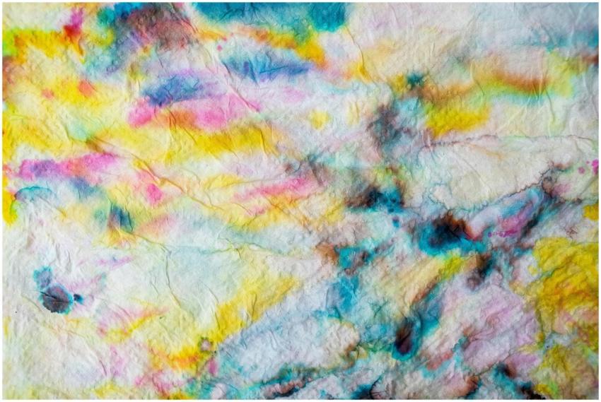 Vibrant abstract watercolor texture with multicolo