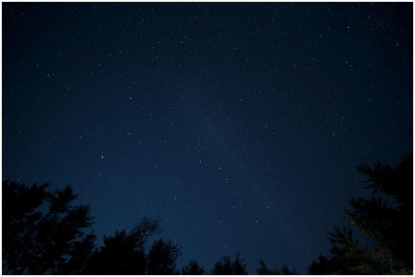 A breathtaking view of the night sky filled with s