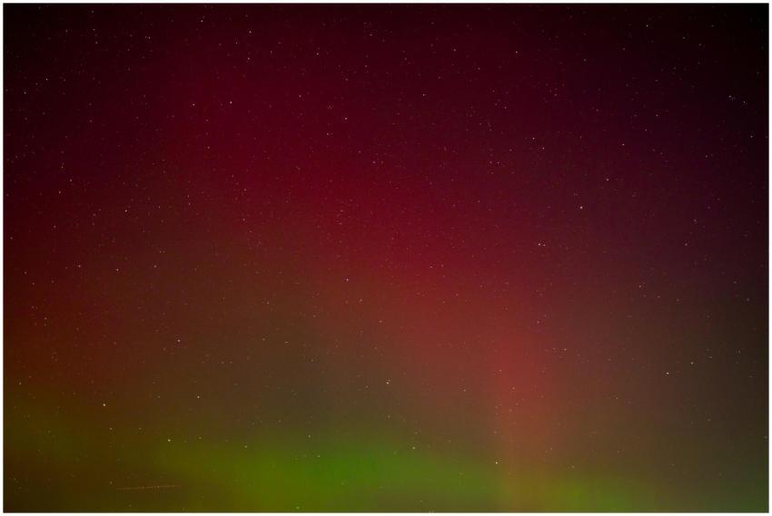 Vibrant Aurora Borealis Starry