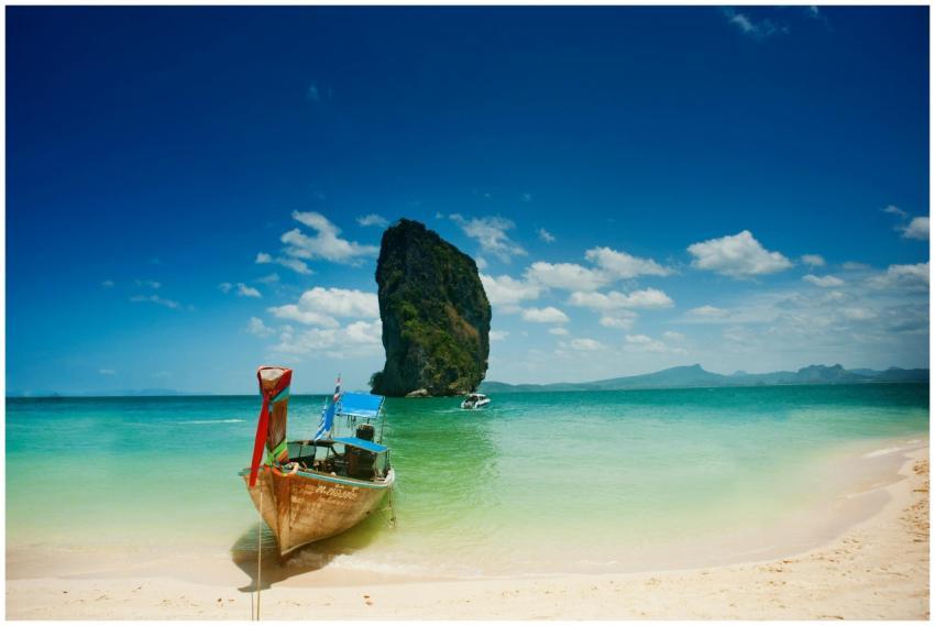 Capture the serene beauty of a Thailand beach with