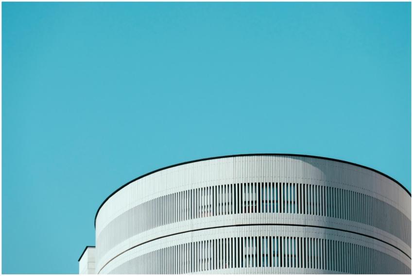 Minimalist architectural design with a focus on a