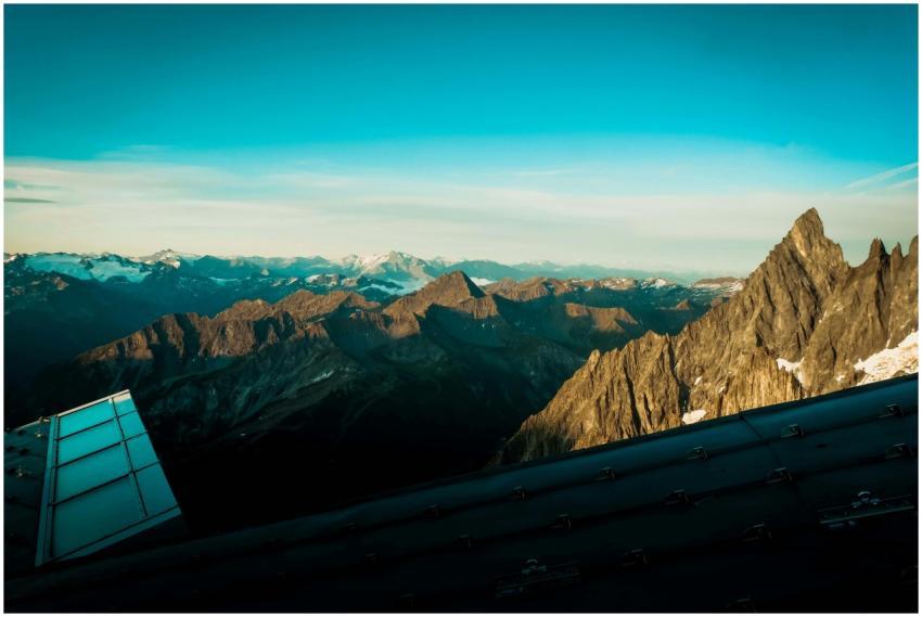 Breathtaking view of snow-capped mountains in the