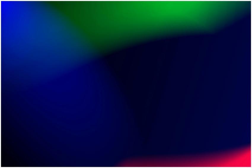 Vivid abstract gradient background with blue, gree