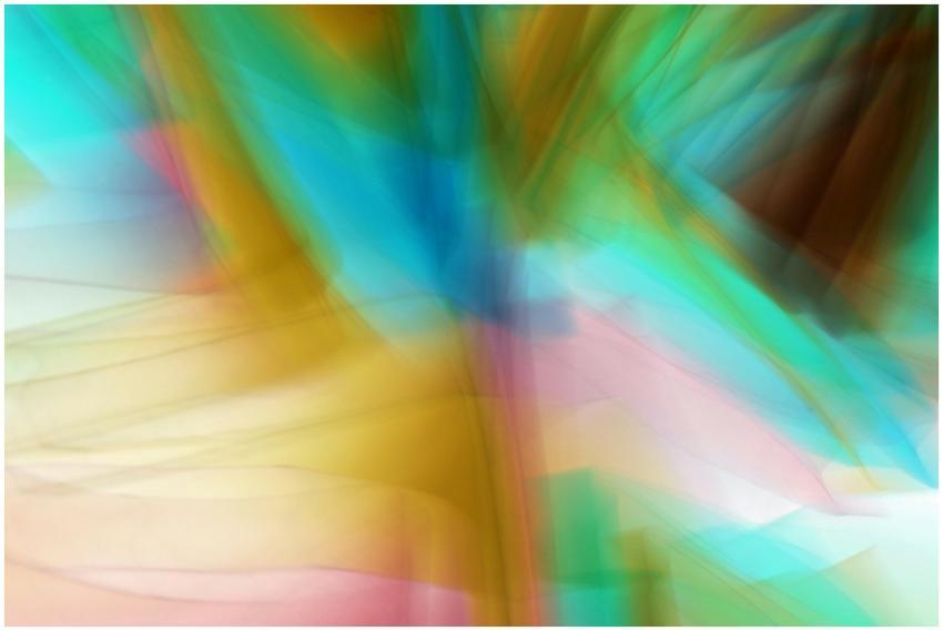 Abstract image with vibrant colors and motion blur