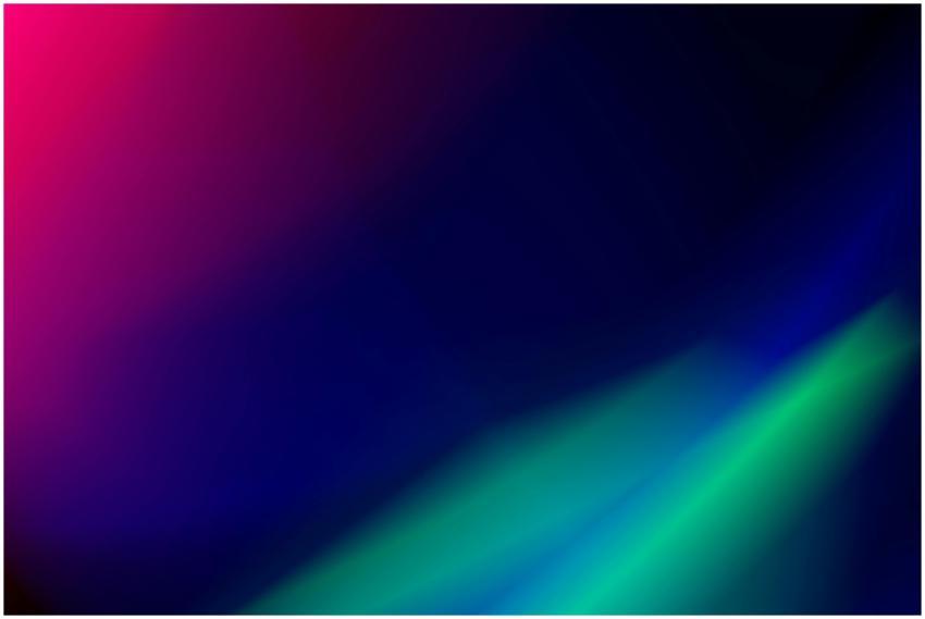 Dynamic abstract gradient with vivid blues, greens