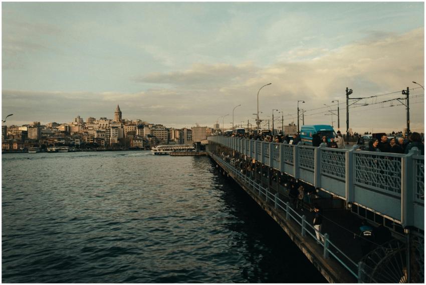 Scenic view of Galata Bridge with the iconic Galat