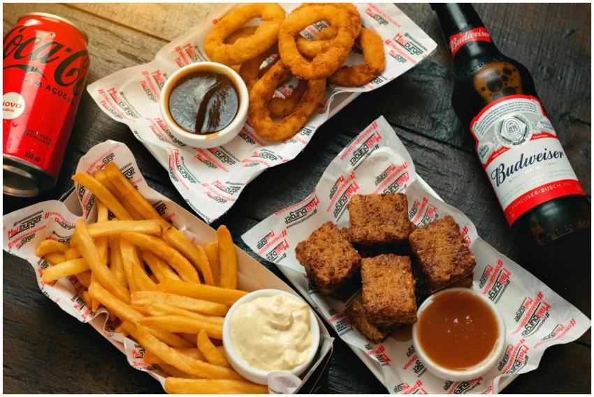 An appetizing assortment of fried foods with soft