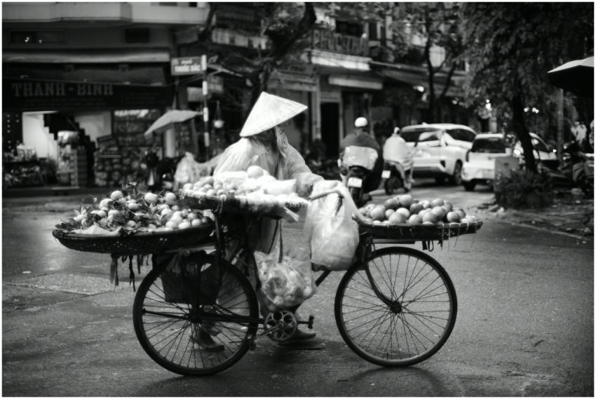 Street Vendor Bicycle Selling