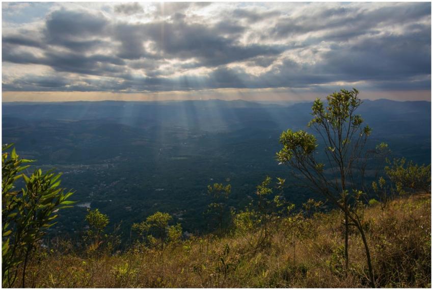 Stunning landscape of Minas Gerais, Brazil with dr
