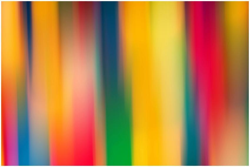 A vibrant abstract image featuring colorful blurre