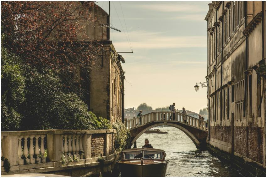 Captivating view of a Venetian canal with a bridge