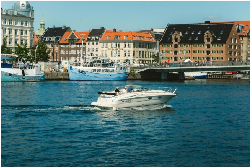 Scenic Copenhagen Harbor Boat