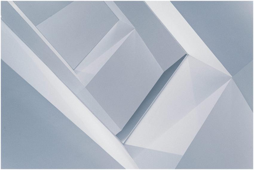 Abstract geometric design featuring minimalist sha