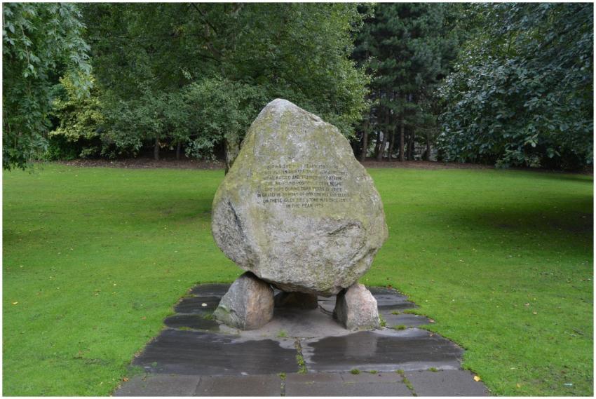 Historic Stone Monument Scottish