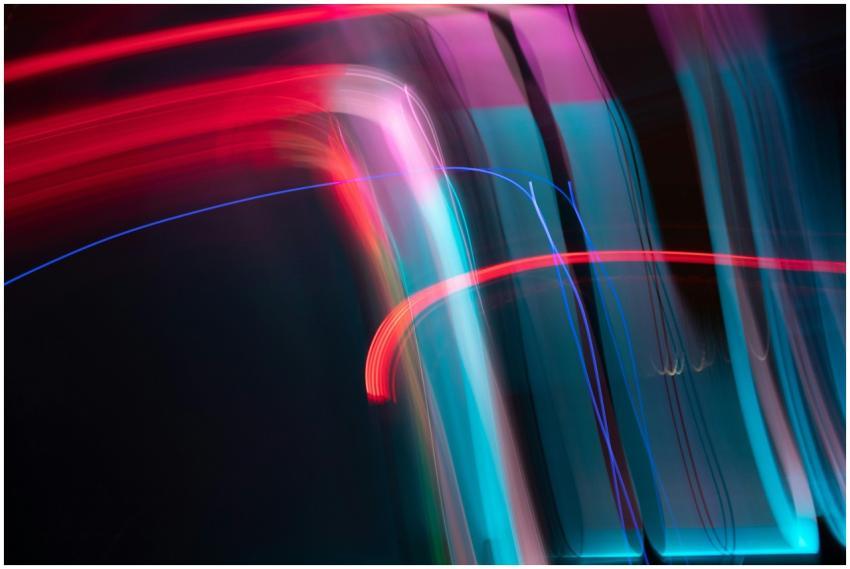 Dynamic and colorful long exposure light streaks i
