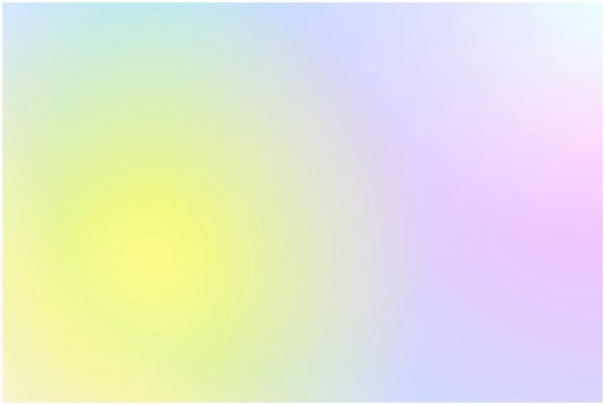 Soft pastel gradient with a soothing multicolor bl
