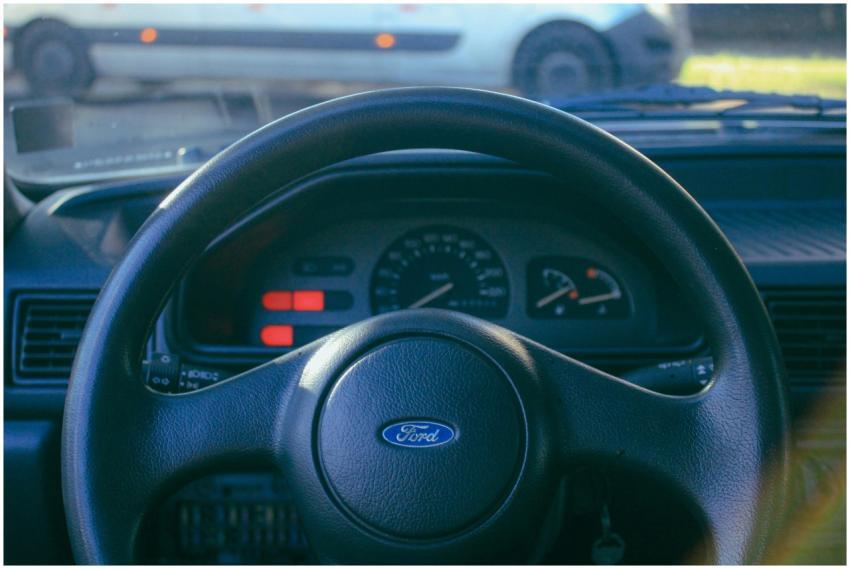 Free stock photo of classic ford, classic steering