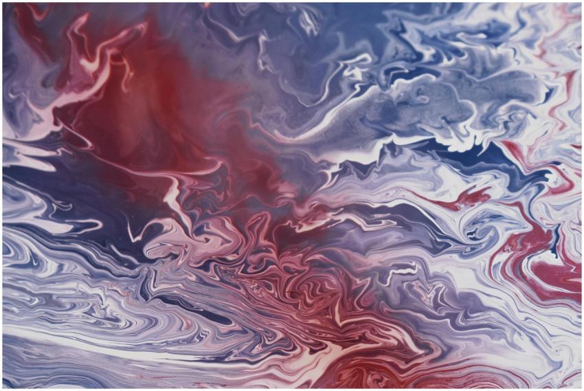 Dynamic and colorful abstract art featuring swirli