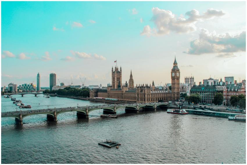 Captivating aerial view of Westminster Palace, Big