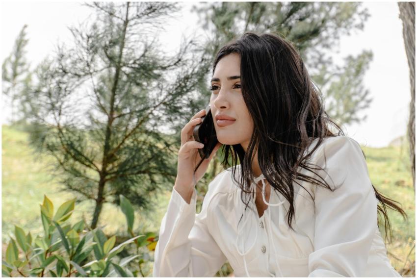 Young Woman Talking Phone