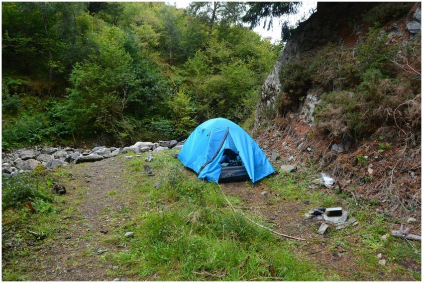 Scenic Camping Scottish Highlands