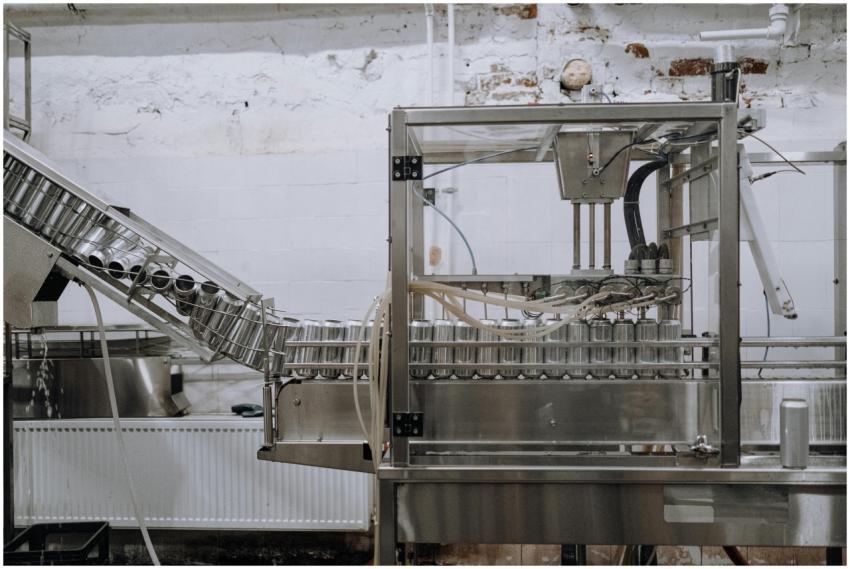 Automated beverage can packaging in a modern facto