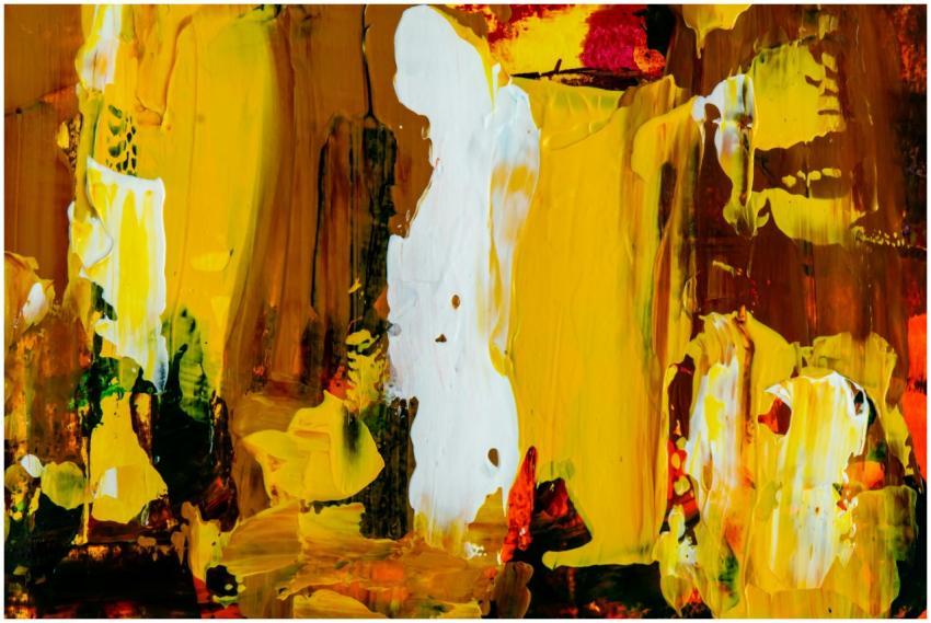 Explore this dynamic abstract acrylic painting wit