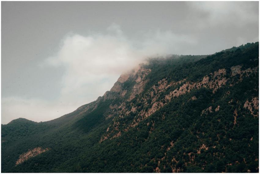 Serene landscape of Alborz Mountains in Qaemshahr