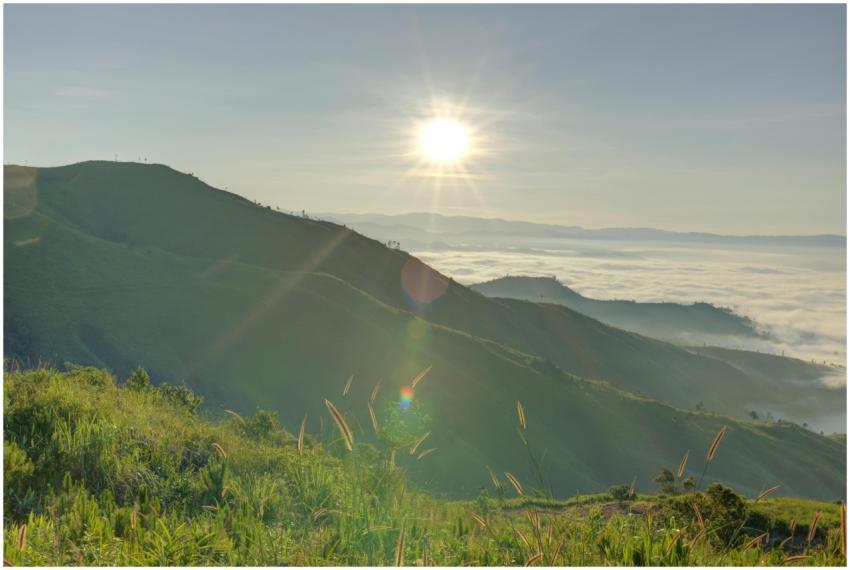 Sunrise Over Kon Tum