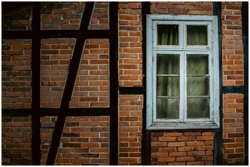 Fachwerk architecture in Santa Catarina, Brazil, s