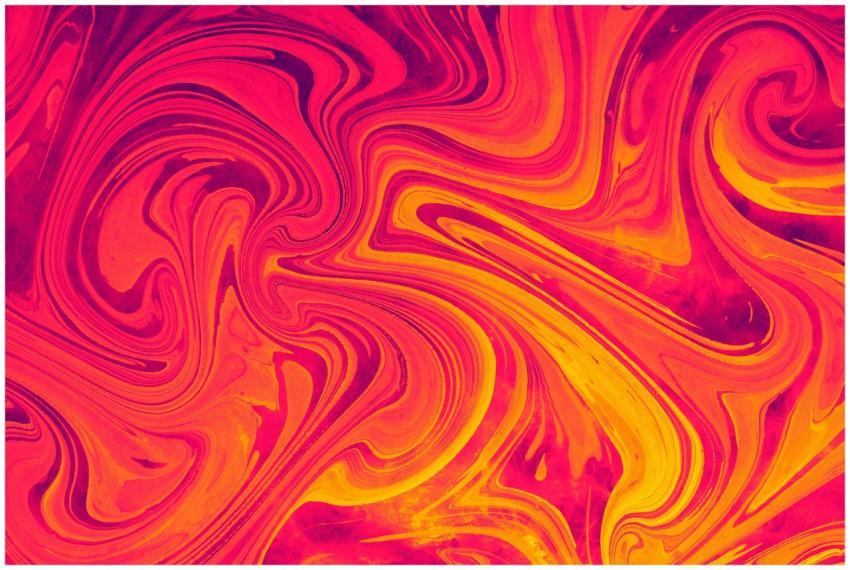 Bright and colorful swirling abstract art pattern